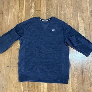 Blue-Navy Champion Mens Sweater